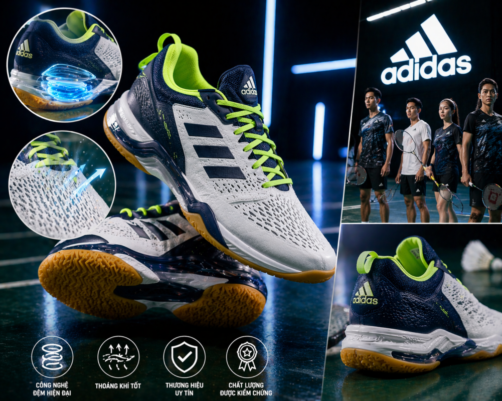 Giày cầu lông Adidas